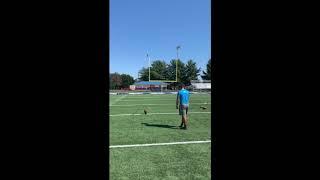 Caleb Satana, 2022 Kicker, Top Finisher in Kicking World Showcase (Oct 2020)