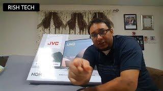 JVC 50 inch Smart TV Unboxing and Setup