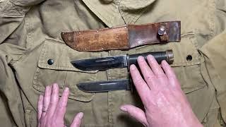 Quartermaster Knives of WW2 - Cattaraugus, Case and Modern Copies