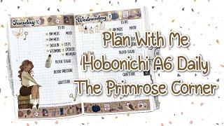 Plan With Me | Hobonichi A6 Daily | Primrose Corner