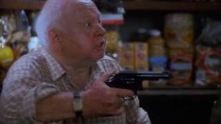 Sweet Justice (1992) Mickey Rooney gets punched in the face