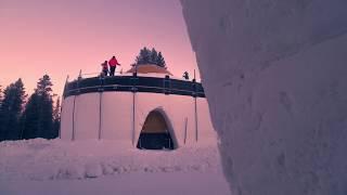 How Lapland Hotels SnowVillage is build?