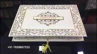 Premium Wedding Invitation Box Cards | Shaadi Card | Retail | Wholesale