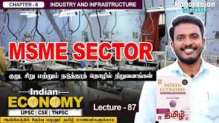 MSME Sector | Lecture 87 | Chapter 08 | Indian Economy | Ramesh Singh | Manoranjan Lectures