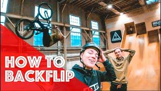 FREERUNNER LERNT BACKFLIP AUF MTB | SKILLSPARK VLOG | SANDRO SCHMID