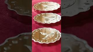 Kundan Silver Coin Diya Diwali Collection #shorts