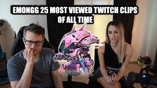 EMONGG BEST MOMENTS - Top 25 MOST Viewed Clips on Twitch