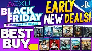 New Early BLACK FRIDAY 2024 PlayStation Game Deals Live RIGHT NOW!