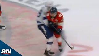 Panthers' Matthew Tkachuk Handed Major Penalty AfterThunderous Hit On Jake Guentzel