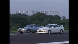 S14 Silvia vs Integra Type R Drag Race Best Motoring