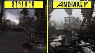 STALKER CLASSIC vs STALKER ANOMALY CUSTOM Mod - PC RTX 4080 Graphics Comparison