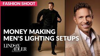 Money Making Lighting Setups: Photographing Men | Inside Fashion and Beauty Photography w/ Lindsay