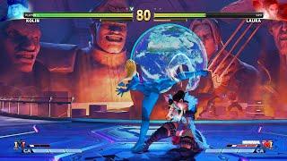 Kolin and Laura face each other again! Street Fighter V PC MOD