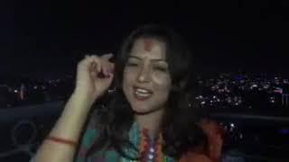 Rekha Thapa And  Krisha Chaulagain Talking Funny