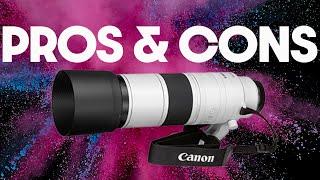 Canon RF 200-800mm Pros & Cons