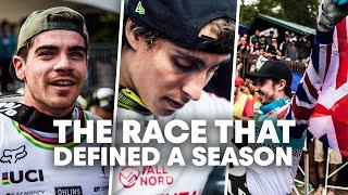 The DH Battle Nobody Will Ever Forget | UCI MTB World Cup Snowshoe 2019 w/ Bruni, Pierron & Hart