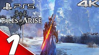 TALES OF ARISE PS5 Gameplay Walkthrough Part 1 - Prologue (Full Game) 4K 60FPS (No Commentary)