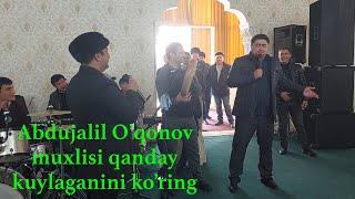 Abdujalil Qo'qonov muxlisi qanday kuylaganini ko'ring