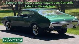 Classic Muscle Cars Recently Listed For Sale Near You! on Marketplace #classiccars #carsforsale