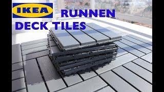 Ikea Runnen Deck Flooring Patio Tiles