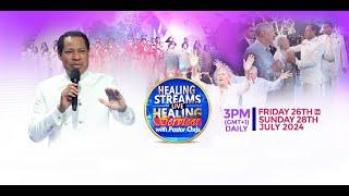 || DAY 3 LIVE: HEALING STREAMS LIVE HEALING SERVICE WITH PASTOR CHRIS ||  JULY 28TH, 2024