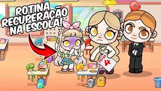 ROTINA AYLA FICOU DE RECUPERAÇÃO NA ESCOLA | HISTORINHA AVATAR WORLD