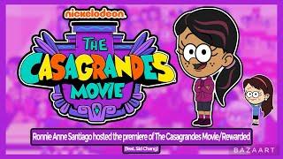 Ronnie Anne Santiago hosted the premiere of The Casagrandes Movie/Rewarded (feat. Sid Chang)