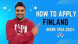 How to Apply Finland Work Visa in 2024 || Move To Finland without paying Money | Free work visa 2024