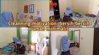 CLEANING MOTIVATION BERSIH BERSIH RUMAH MINIMALIS, BEBERES KAMAR, BEBERES DAPUR RUTINITAS IRT