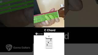 How To Play The C Chord On Guitar - Guvna Guitars