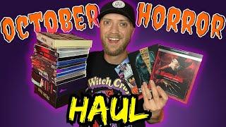 HORROR MOVIE HAUL for October | Blu rays & 4Ks