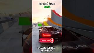 Which car will survive a crazy jump from a springboard and fly over obstacles?