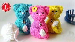 LOOM KNIT Cat Kitty Doll Toy | Telar  | Strickring | obręcze dziewiarskie | Tricotin | نول | 圆形针织猫