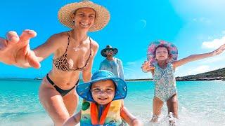 Taking My Family to the Most REMOTE ISLAND in the Bahamas