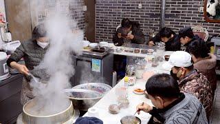 [전설의 국밥] 수천만명이 먹고 갔다는 전설의 3000원 국밥집? 87년 전통 상주 해장국 남천식당 / Rice soup / Korean street food