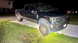 Ford F-250 Gets Stuck on a Concrete Driveway!