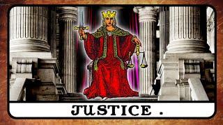 JUSTICE Tarot Card Explained  Meaning, Secrets, History, Reading, Reversed 