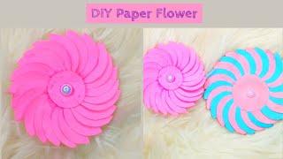 How To Make Easy Paper Flower | DIY Paper Flower | Paper Craft || Funmike Afolabomi