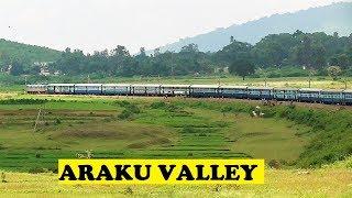 Disappear Into Lap Of Mountains | WAG7 Visakhapatnam Kirandul Passenger At Scenic Araku Valley