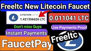 Freeltc.io 0.011 LTC Live Payments Proof 