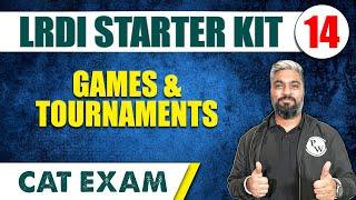 Games & Tournaments | Logical Reasoning | LRDI Starter Kit 14 | CAT 2024 | MBA Wallah