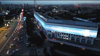 Медиафасад для Bank RBK на Новой Площади в Алматы