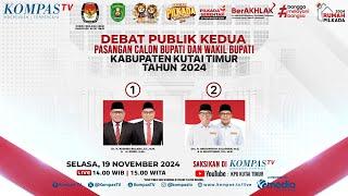 LIVE - Debat Publik Calon Bupati dan Wakil Bupati Kutai Timur 2024