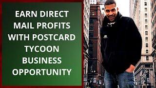 Earn Direct Mail Profits With Postcard Tycoon Business Opportunity