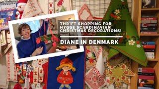  Thrift shopping for hygge Scandinavian Christmas decorations! Diane in Denmark  