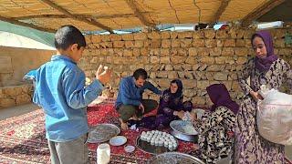 A hot day, a cold night; Khadija's Kashk and the battle with darkness: When everyone was asleep....