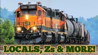 AREA RAILFANNING WITH A SMOKESHOW, MONSTER MANIFEST, EMD'S, H1, SD70MAC, MEET & MORE!!