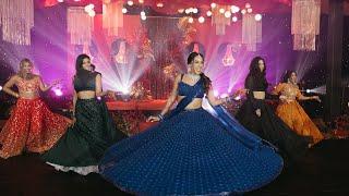 Sangeet Dance by Bride & Bridesmaids I Indian Wedding I #MeWaniTheTenany