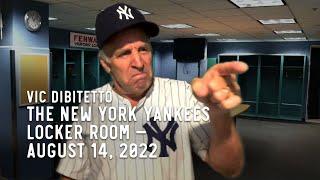 The New York Yankees Locker Room — August 14, 2022