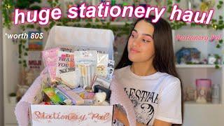 HUGE stationery haul | w/ StationeryPal